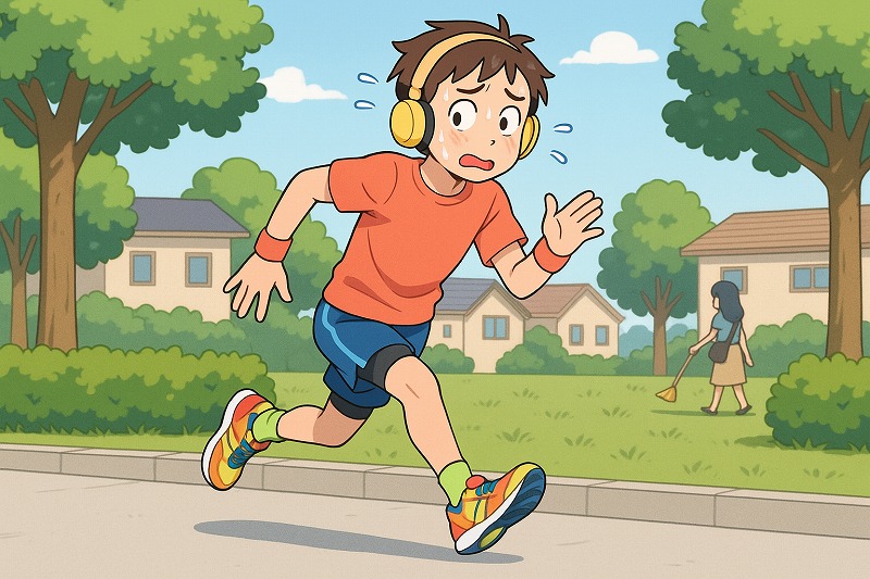 近所のランニングが恥ずかしい理由